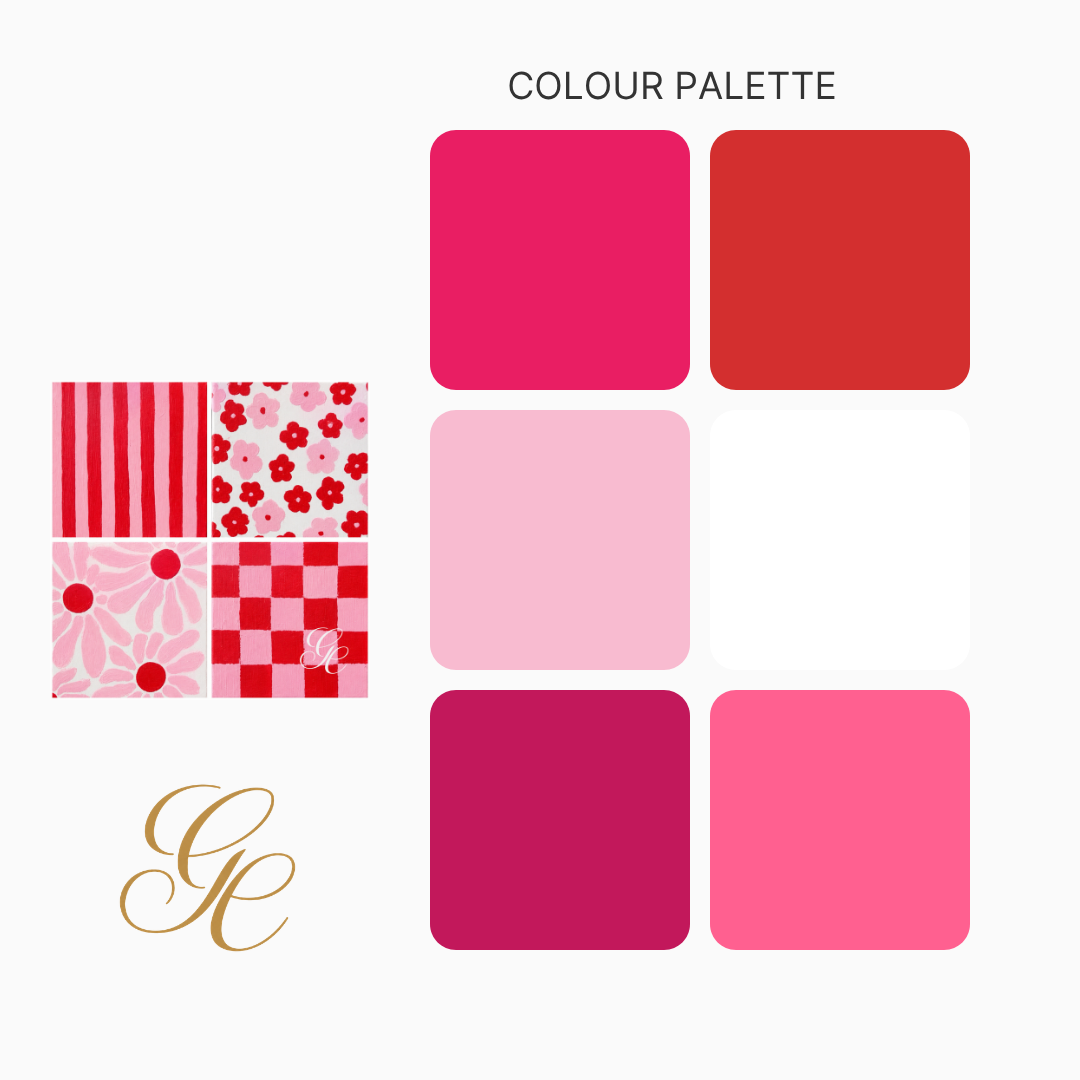 Silk Twill - Cerise Pop - 65x65CM