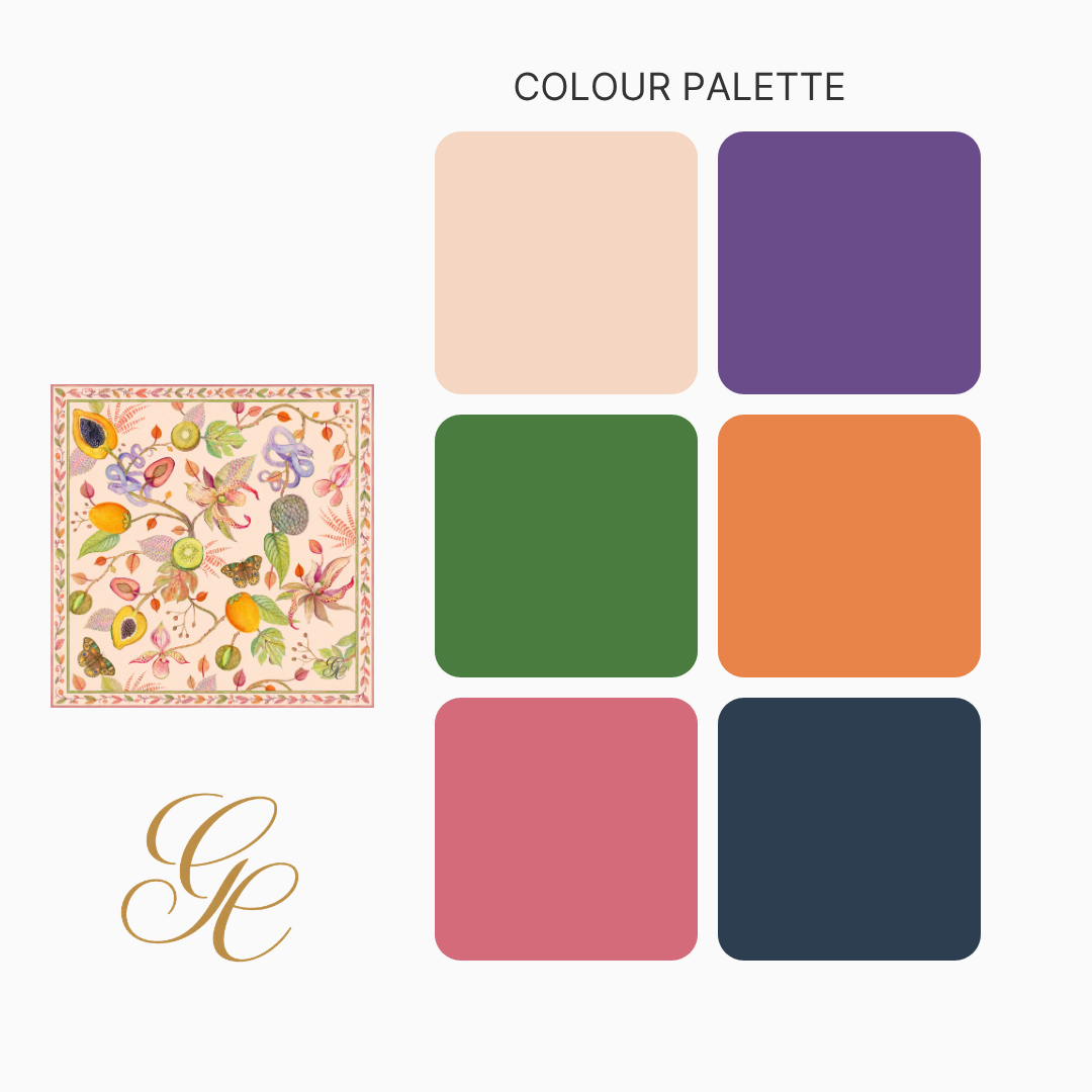 Silk Twill 90 x 90 — Eden Serpent