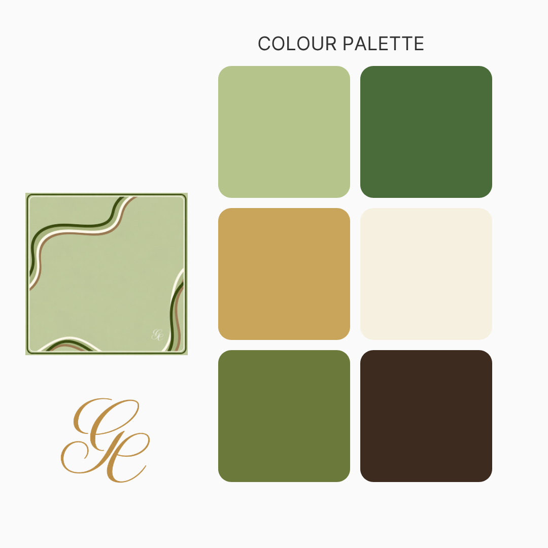 Silk Twill 90 x 90 — Sage Wave