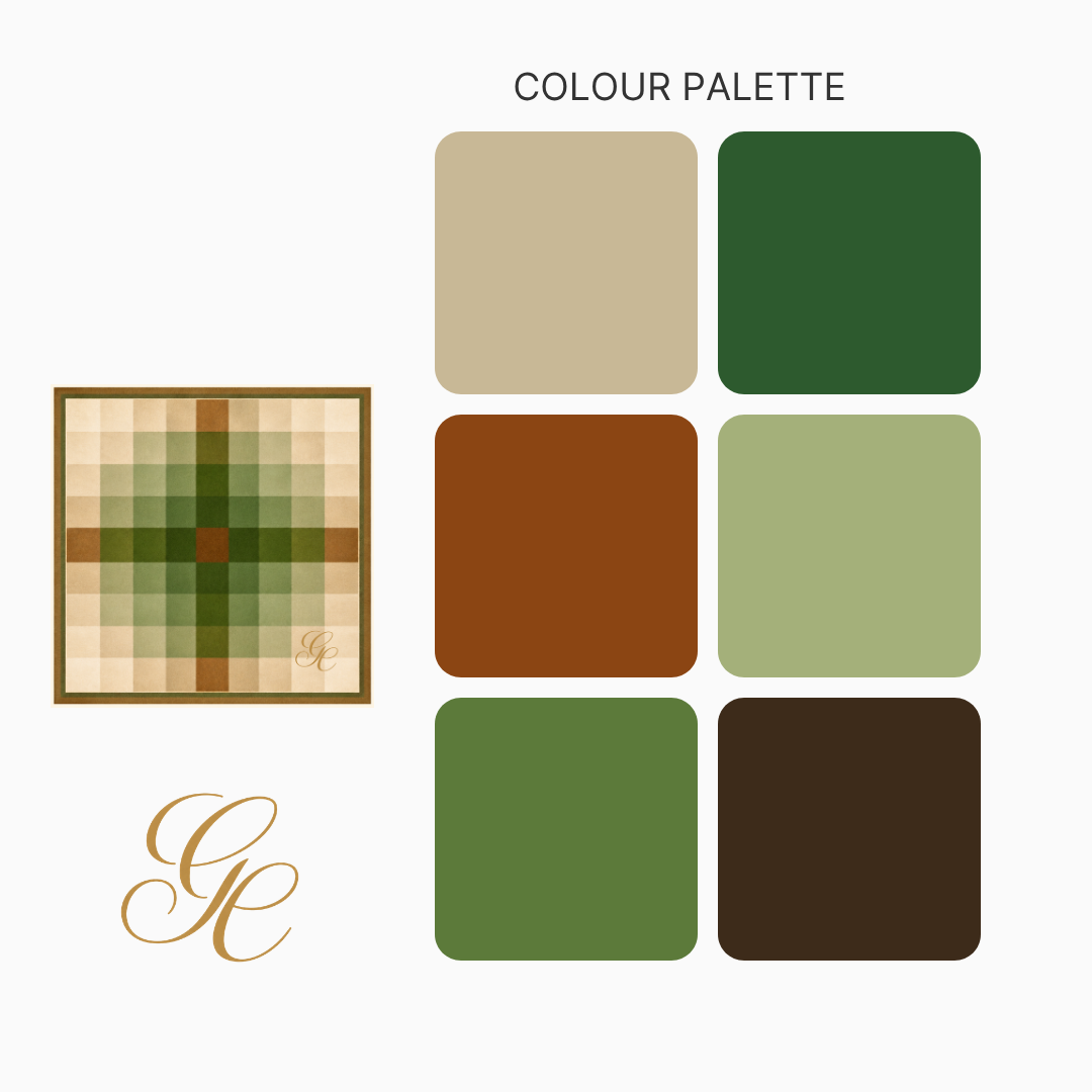 Silk Twill 90x90CM - Forest Crossing