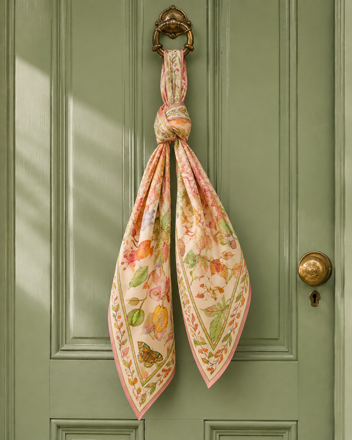 Silk Twill 90 x 90 — Eden Serpent