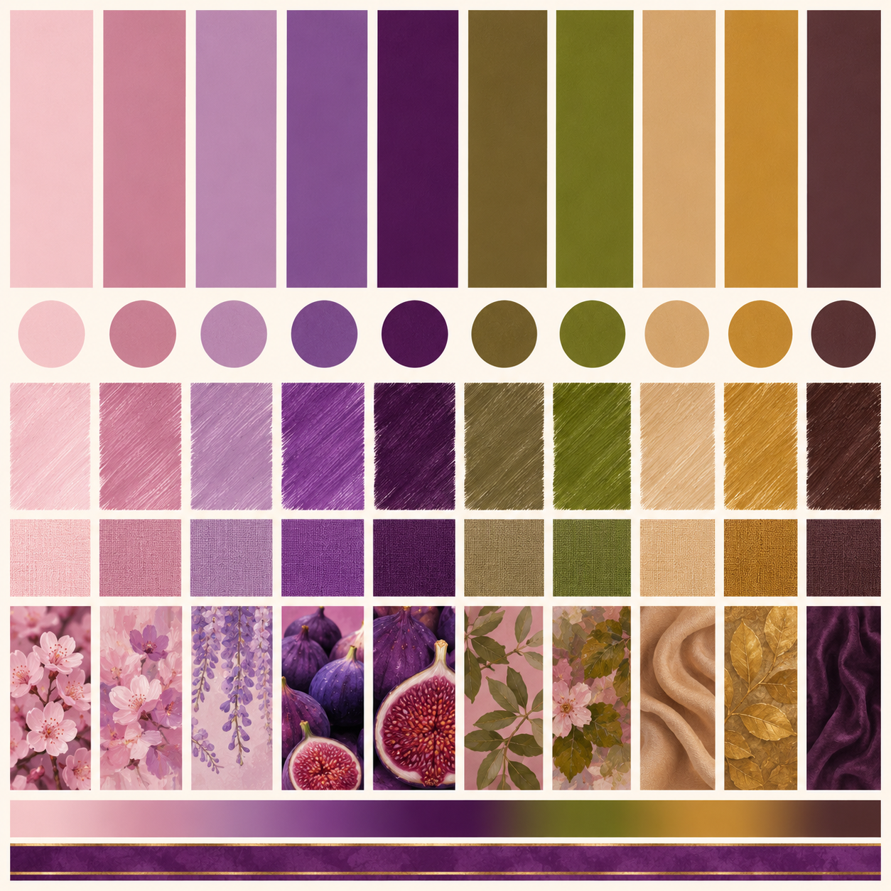 Silk Twill 90 x 90 — Velvet Fig