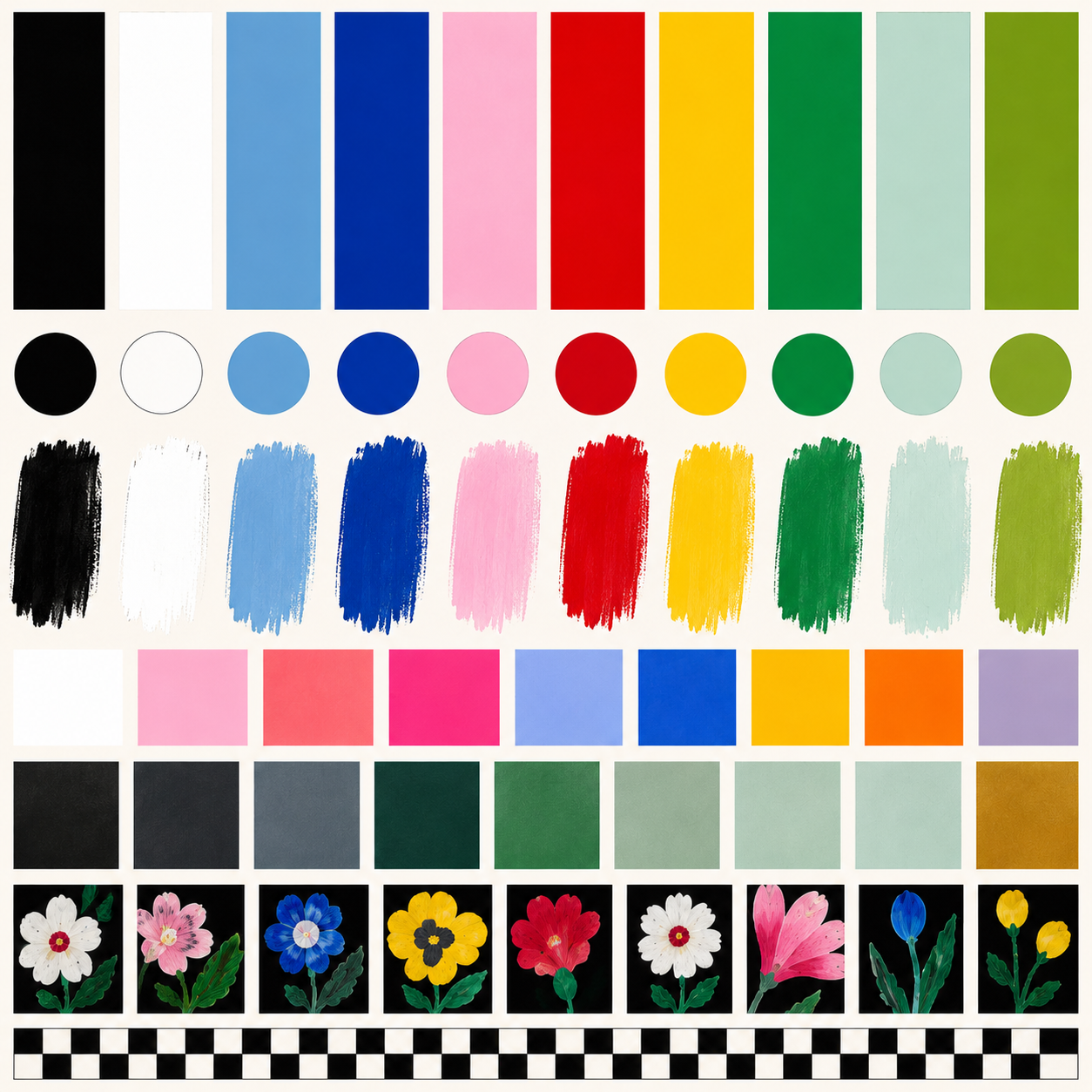 Silk Twill 90 x 90 — Painted Mare