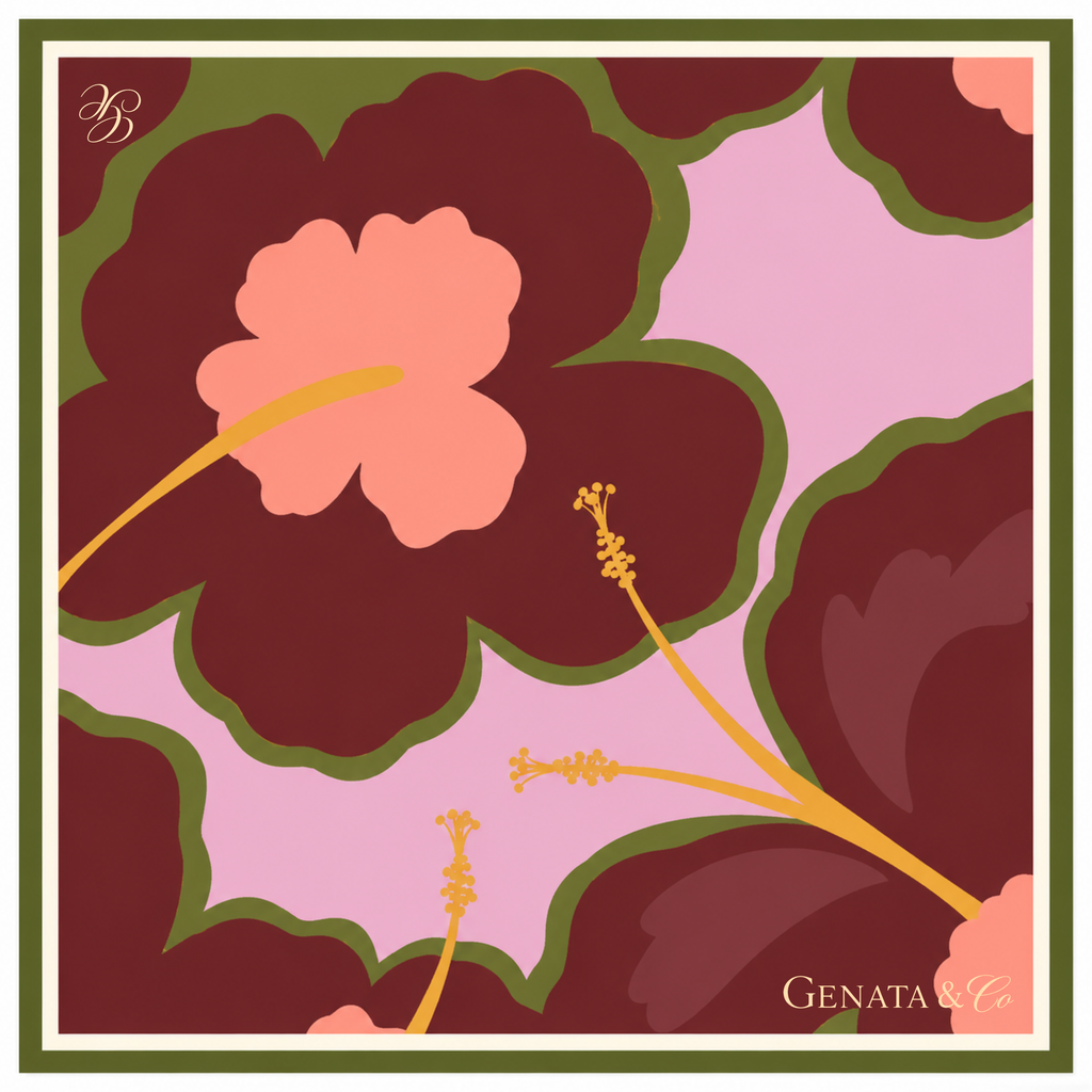 Hibiscus Noir - 90x90