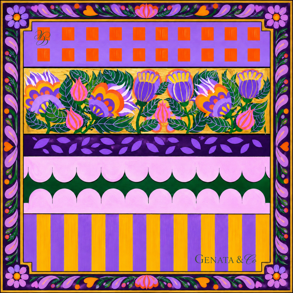 Jardin Baroque - 90x90