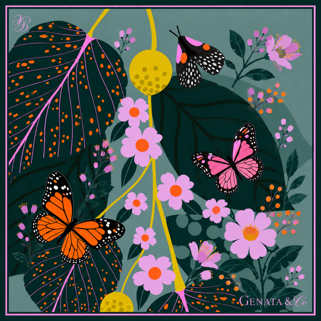Nocturne Butterfly - 90x90