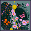 Nocturne Butterfly - 90x90