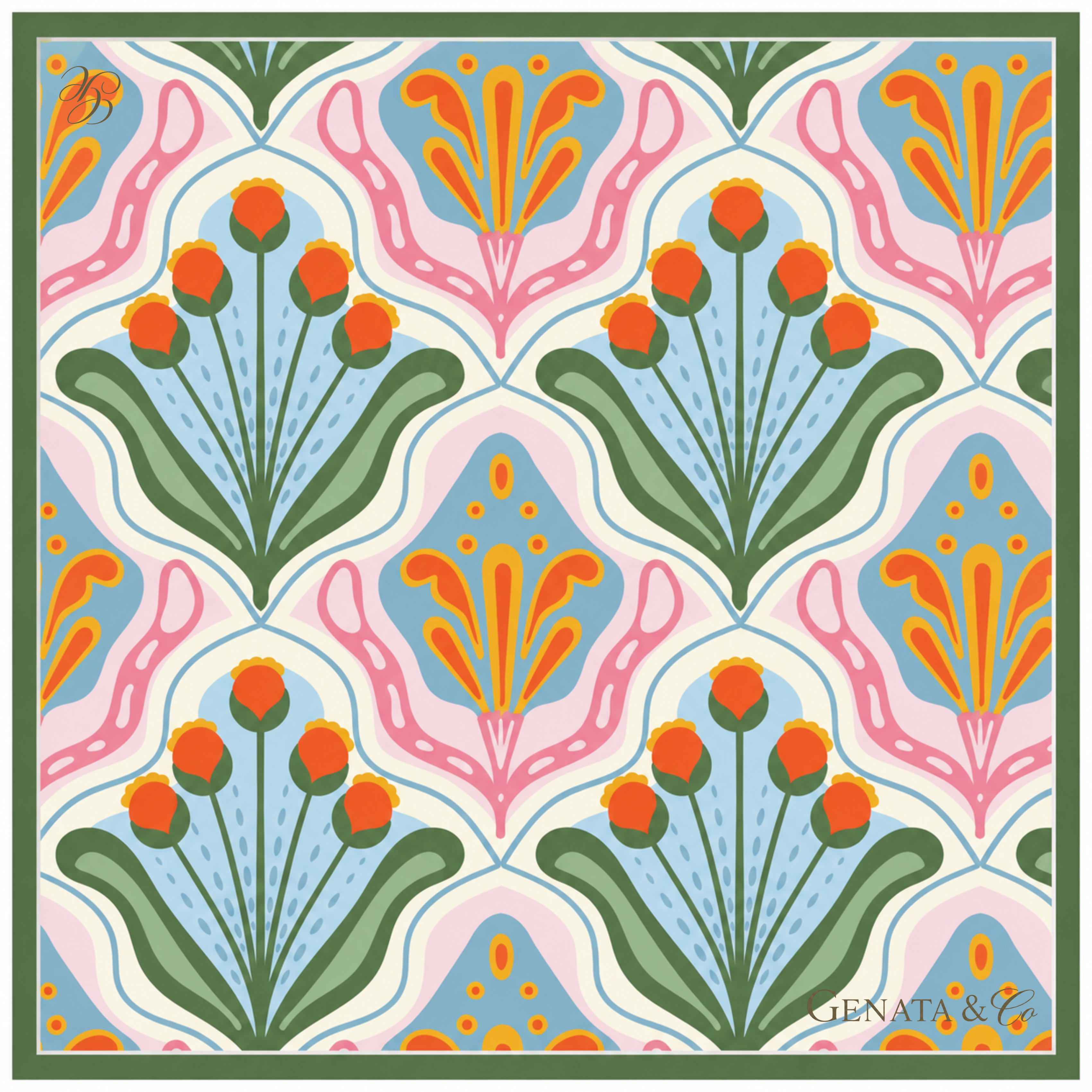 Garden Ogee - 90x90