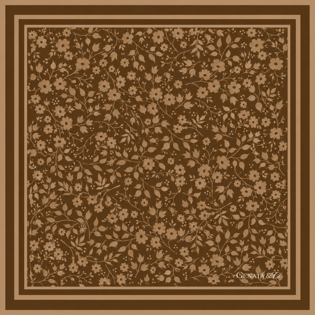 Midnight Ditsy Floral - 65x65