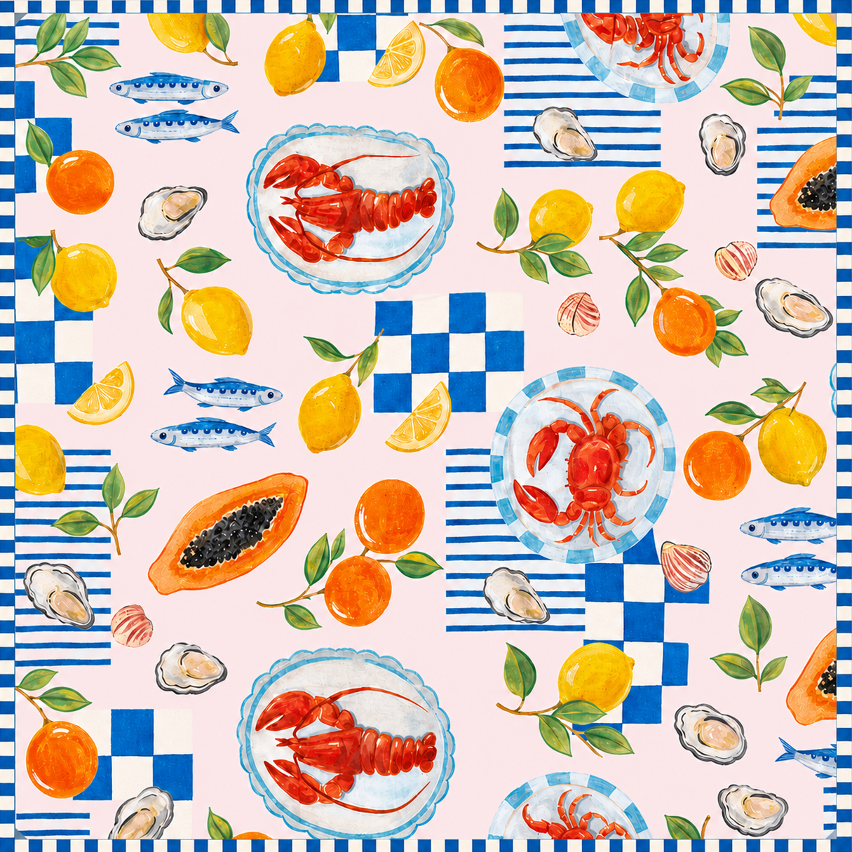 Cotton - Riviera Table - 65 X 65CM